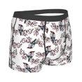 thumbnail image 4 of Haiem Bird Men's Boxer Briefs, Every Day Comfort Stretch Cotton Moisture-Wicking Underwear-Medium, 4 of 8