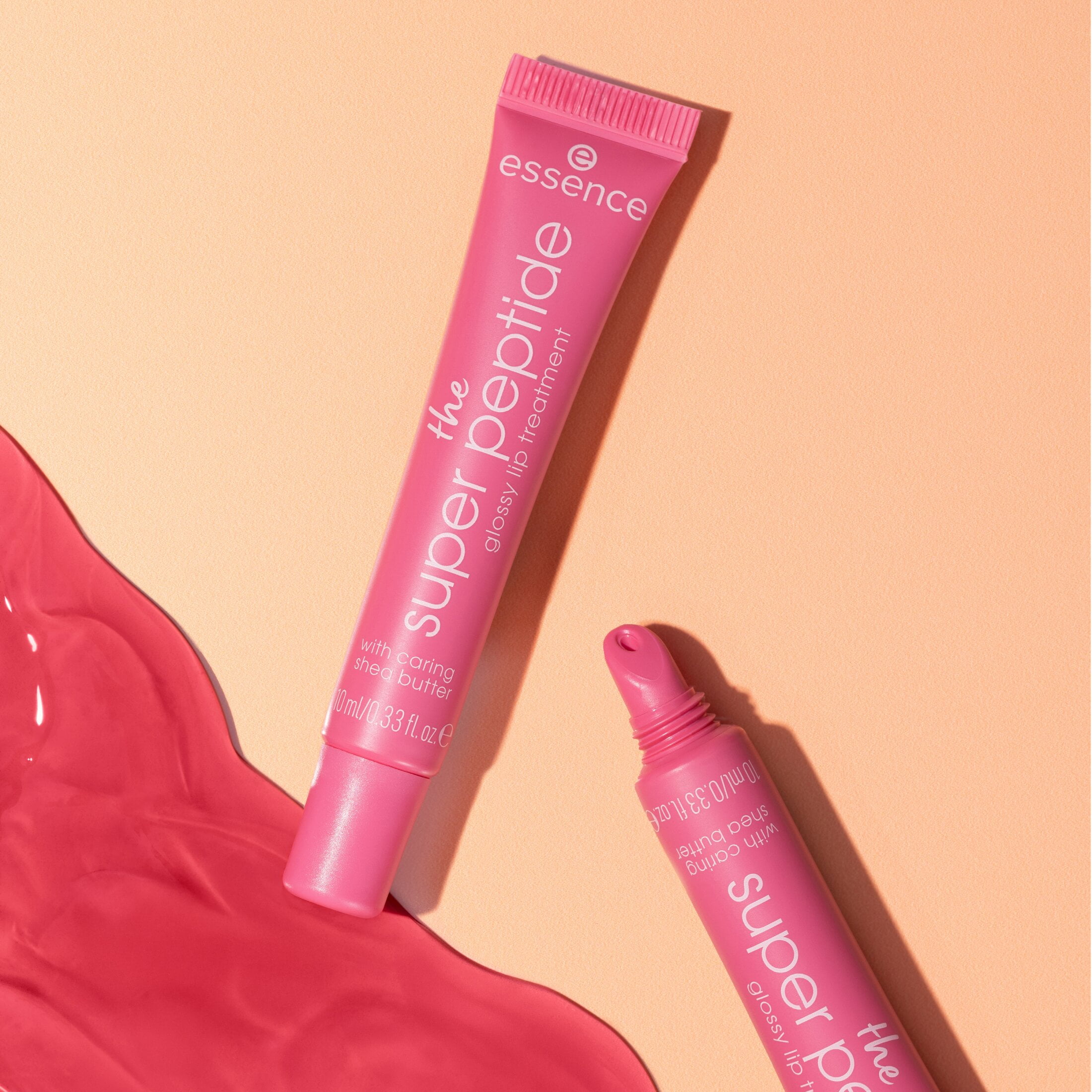 essence The Super Peptide Glossy Lip Treatment, 02 Pinkified
