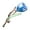 Blue, variant on Xinyolin Fashion Lady Tulip Brooch Rhinestone Decor Flower Pin, Elegant Suit Breastpin