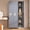Gray, variant on Glyxxen Metal Lockers for Employees 6 Doors, 39.4" Steel Storage Cabinet with Lock for Gym Home Office School Garage,Assembly Required, Black