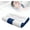 Blue, variant on Sleep Enhancing Cervical Support Comfort Goose Down Pillow, 2025 New Cervical Neck Pillow for Sleeping, Ergonomic Sleep Enhancing Cervical Support Pillow Neck Hump