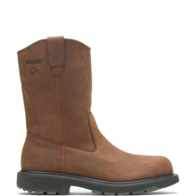 

Wolverine DD Work Steel Toe Wellington Men Dark Brown