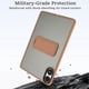 thumbnail image 5 of For Xiaomi Redmi Pad Pro Pad Pro 5G Case with Kickstand TPU + PC Skin-Touch Tablet Cover - Wine Red, 5 of 5
