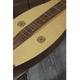 thumbnail image 6 of Roosebeck Grace Mountain Dulcimer 4-String Vaulted Fretboard Spruce Knotwork - Walnut, 6 of 7