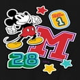 thumbnail image 3 of Disney - Mickey Mouse - Stitched Collegiate Patches - Men's Jersey Tank Top, 3 of 5