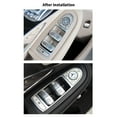 thumbnail image 4 of FlyFlise Window Switch Button Covers Replacement For Mercedes Benz C GLC Class W205, 4 of 6