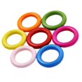 thumbnail image 1 of 100 Uds. de Anillos de para Manualidades, Círculos de Pintados , Colgante Artesanal DIY 25mm Macarena Anillos de madera para artesanías, 1 of 8