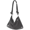 thumbnail image 3 of LEZMORE Women's Chic Evening Handbag Sparkly Crystal Clutch Purse Rhinestone Hobo Bags Shoulder Underarm Bag Black, 3 of 15