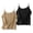 Black, variant on Womens Tank Tops,Athletic Tank Tops Padded Tank Tops For Women Camisole Tops For Women Strap Basic Tops Women's Tanks & Camis Cotton Gauze Clothing For Women Summer Workout Tops
