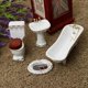 thumbnail image 2 of 4 Piezas 1:12 Casa de en Miniatura Suministros Bathtub Aseo Fregadero Espejo ACCS # 1, 2 of 9