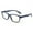 All Black, variant on Children Optical Glasses, UV Protection Computer TV Phone Flexible Bendable One-piece Safe Eyeglasses Girls Boys Plain Mirror Anti-blue Light Silicone Goggles Eyewear Frame