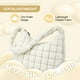 thumbnail image 5 of Bolsa acolchada UIXIZQ para mujer, acolchada, de nailon, color beige, 5 of 7