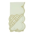 thumbnail image 2 of Saro Lifestyle Braid Embroidered Table Napkin (Set of 4), 2 of 4