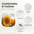 thumbnail image 4 of Rateoe butterflies flying near sunflower in field Printed 2 in 1 Women's Workout Shorts for Athletic Gym Running Shorts with Phone Pockets-X-Large, 4 of 7