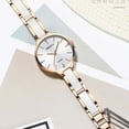 thumbnail image 5 of Nibosi Women Watch Ceramic Watch Women Simple Diamond Clock Casual Fashion Watch Sport Waterproof Wristwatch Relogio Feminino - Quartz Wristwatches, 5 of 6