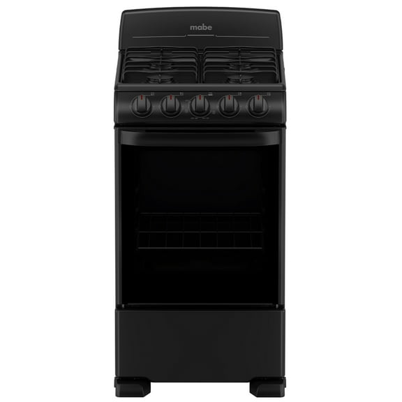 Estufa de Piso 50 cm (20 pulgadas) Negra mabe - EM5022BAPN1