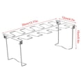 thumbnail image 3 of CNKOO Chicken Leg And Wing Rack For Grill Smoker Oven - Easy To Use Slots Chicken Leg Rack - Stainless Steel Chicken Wing Rack Chicken Drumstick Holder, 3 of 9