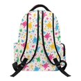 thumbnail image 2 of FUIALDOLG Colorful Turtle School Bag with Multiple Compartments Lightweight Boys Backpack, Durable 17 Inch Travel Bags for Camping Middle School Back to School, 2 of 9