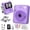 Purple, variant on Gofunly Pink Kids Instant Print Camera 1080P Digital Camera for Kids 2.4 Inch Built-in Battery with Thermal Printing Paper Color Pens Neck Strap 32GB TF Card Birthday Festival Gift
