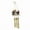 1 Pack, White, Gold, Green, variant on 4 Tube 6 in Mini Chime, Snowman with Bears Design, Soothing Indoor, Outdoor Wind Chime, Gentle Relaxing Tones, Easy to Hang, Perfect Holiday, Housewarming, Stocking Stuffer Gift