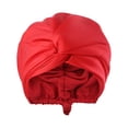 thumbnail image 1 of Adjustable Satin Hair Bonnet - Double Layer, Anti-Friction & Breathable, for Sleeping and Hair Protection, 1 of 5