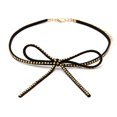 thumbnail image 3 of Collar de Moda Zulema Bowknot de Remache Color Oro 38 cm, 3 of 8
