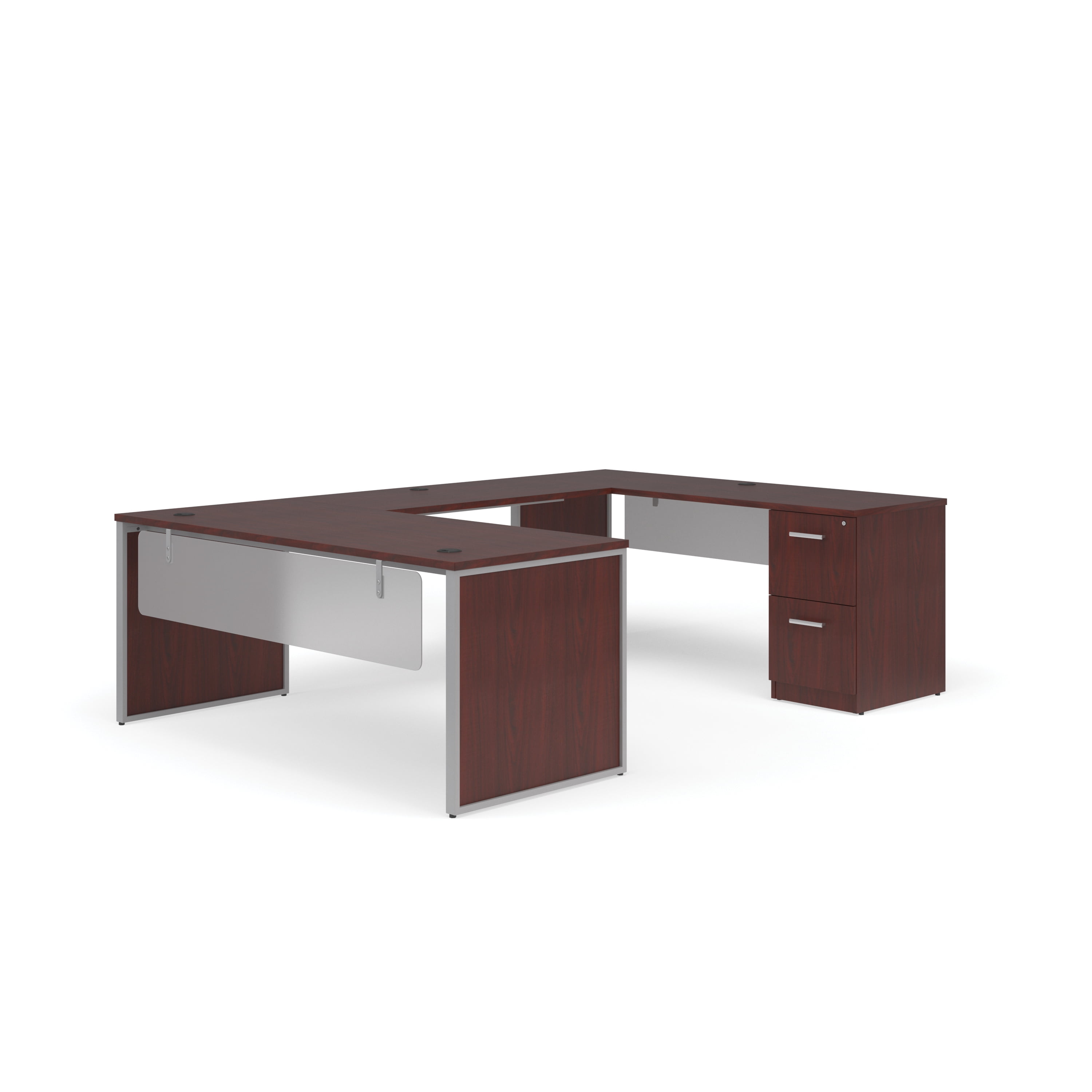Ofm Fulcrum Series Office Furniture Set 72 U Shaped Desk With