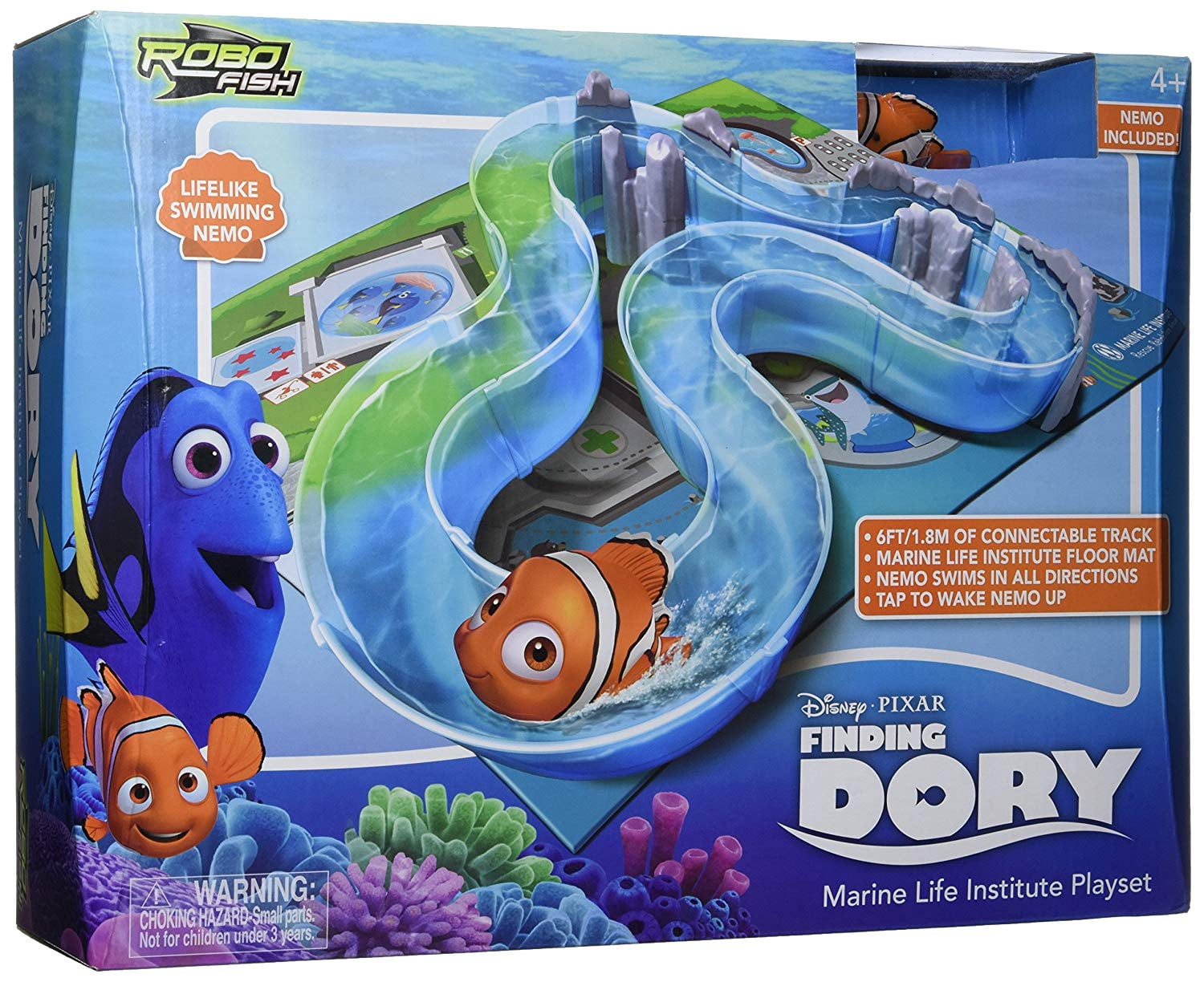 FINDING DORY WATER ACTIVATED FISH COFFEE POT PLAY SET