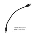 thumbnail image 2 of UPGRATOR 5Pcs USB Data Sync Cable Charging Cord for Digital Devices with Micro USB Port Black, 2 of 8