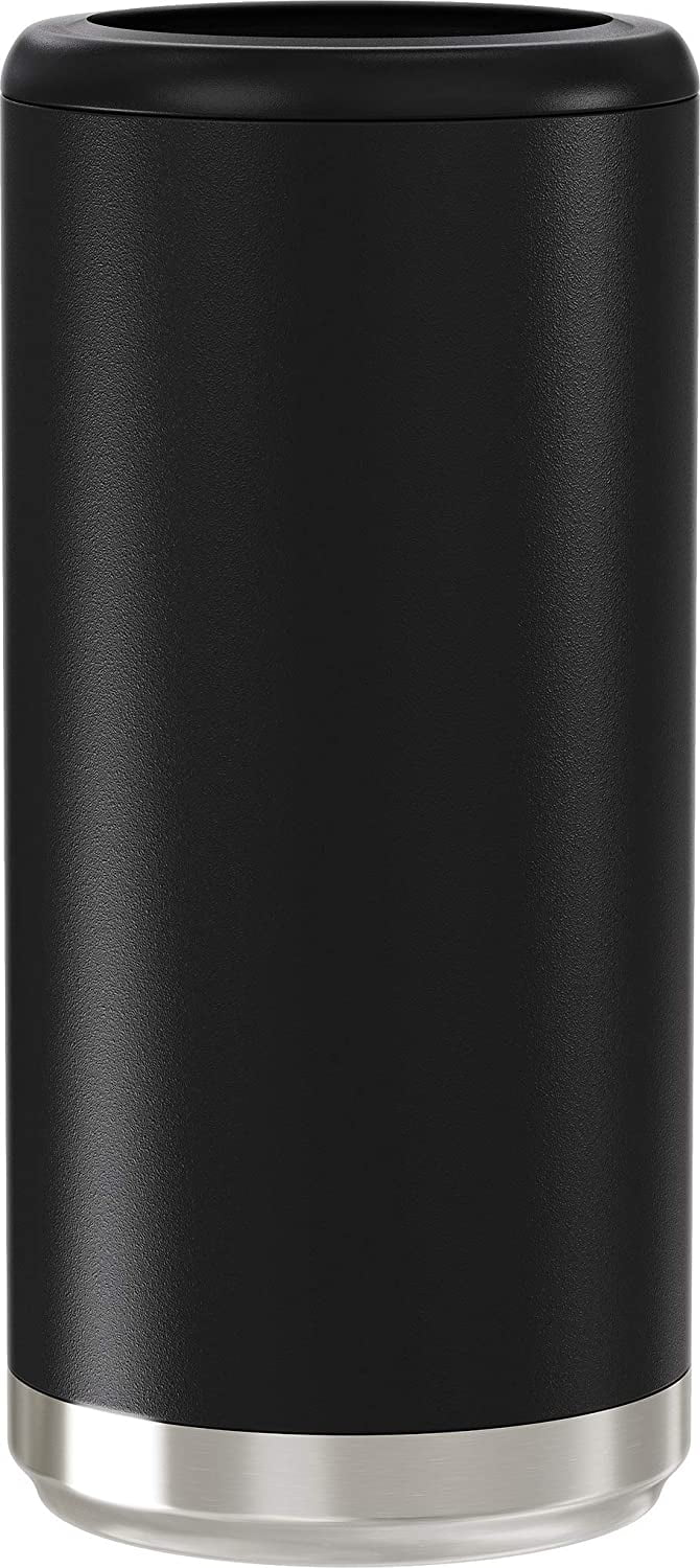  Maars Skinny Can Cooler for Slim Beer & Hard Seltzer   Stainless Steel 12oz Sleeve, Double Wall Vacuum Insulated Drink Holder -  Glitter Iceberg: Home & Kitchen