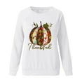 thumbnail image 3 of Camisas de Acción de Gracias Para Mujer Sudadera de Manga Larga Con Estampado Blusa Informal Jersey Odeerbi  ODB122544, 3 of 4