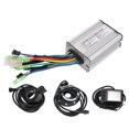 thumbnail image 3 of Kit de controlador de motor eléctrico 36V/48V 350W Controlador de motor sin escobillas 17A con panel de visualización KT LCD7C Sensor Acelerador para bicicleta eléctrica, 3 of 10