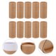 thumbnail image 2 of Cajas de envasado de forma de cilindro de papel de biberón de aceite de 10 piezas de 10 piezas cajas de regalo de papel marrón HOMEMAXS HaoMX12015020, 2 of 6