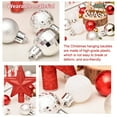 thumbnail image 5 of 30pcs Christmas Tree Ball Bauble Home Xmas Tree Hanging Plastic Ball Ornament, 5 of 8