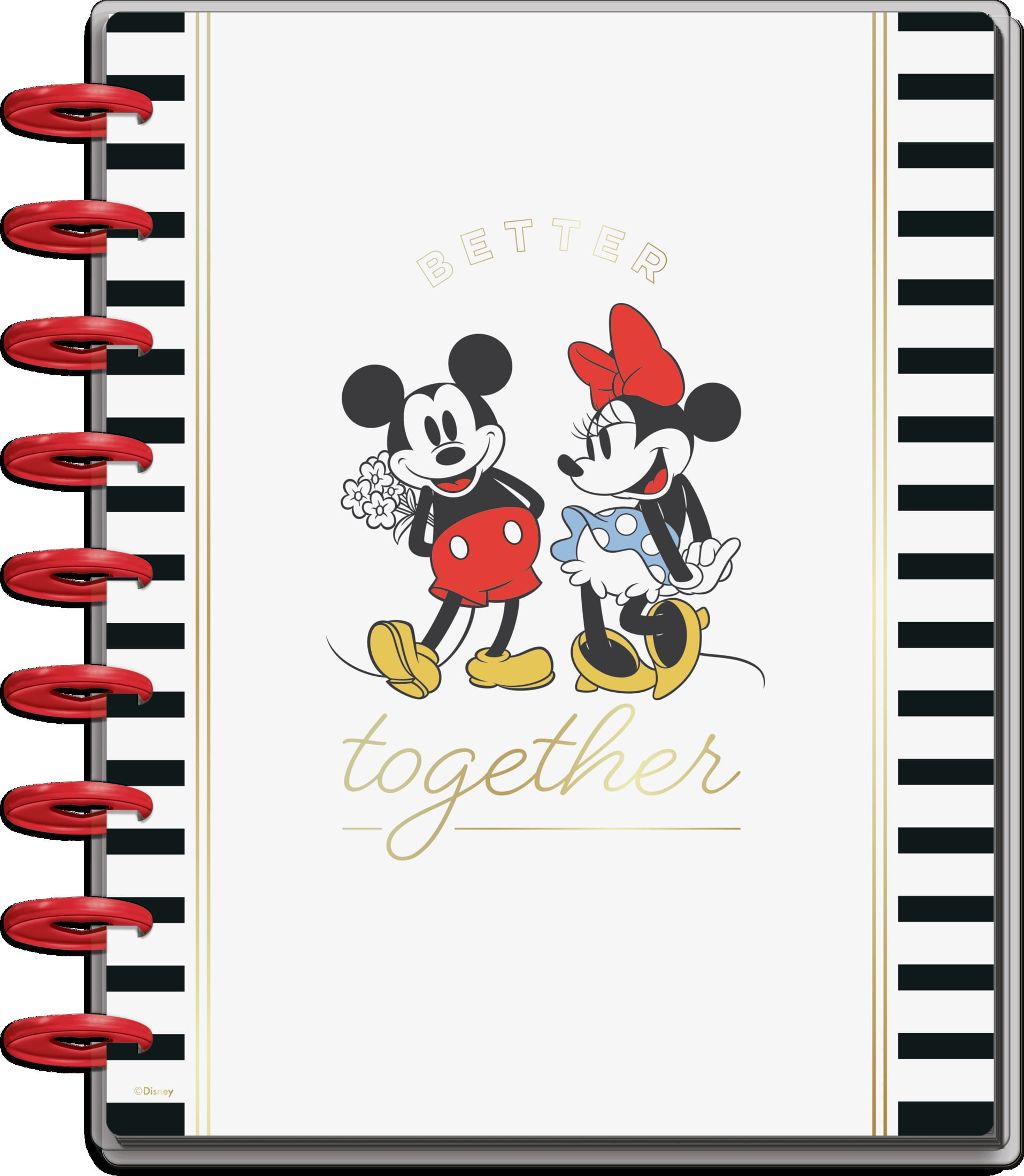Disney Minnie Bows to Toes The Happy Planner Classic Notebook 
