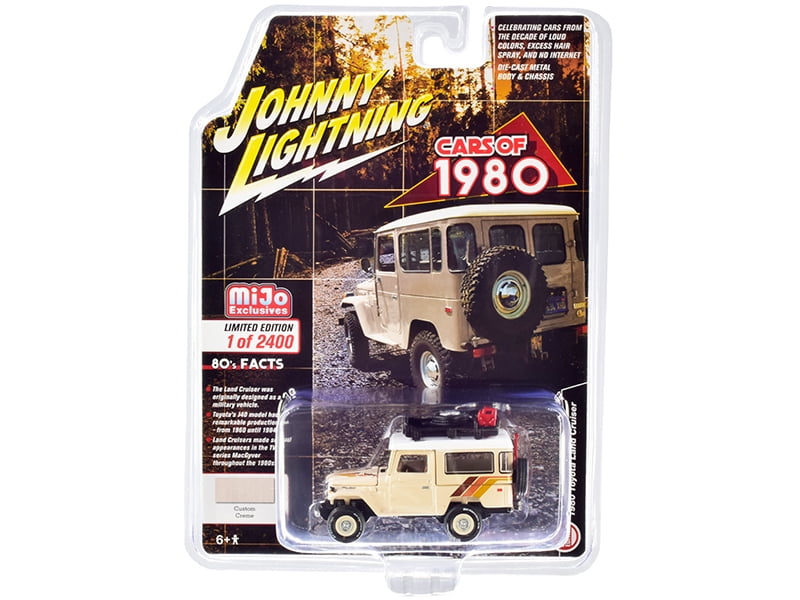 Johnny Lightning 1/64 1980 Toyota Land Cruiser Hard Top Blue Mijo XCL JLCP7161 for sale online