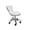 White, variant on MAYAKOBA Dayton Rolling Stool with Backrest – White Pneumatic Seat, Adjustable Height 13"-15", Ergonomic Design for Home Office, Garage, Gardening, Lab, School, Mechanic Tasks