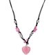 thumbnail image 1 of Collar JAMW de Cordón ajustable con colgante de rosa negra estilo rock para mujeres y niñas adolescentes, 1 of 5