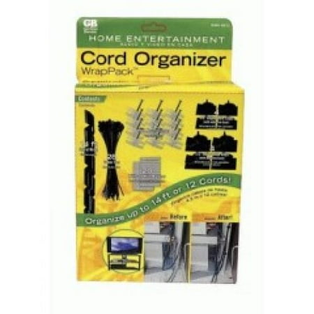 Gardner Bender 12.1 in. L Multicolored Plastic Wire Organizer Kit WMK-HE12