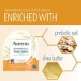 thumbnail image 4 of Aveeno Repairing CICA Foot Mask&Hand Mask with Prebiotic Oat and Shea Butter, for Extra Dry Skin, Paraben-Free and Frag, 4 of 9