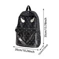 thumbnail image 3 of Cute Wing Polka Dot Backpack, Lightweight Dacron Student, Water Resistant Casual Daypack with Hidden Pockets for School Travel Outdoor Sports, 3 of 3