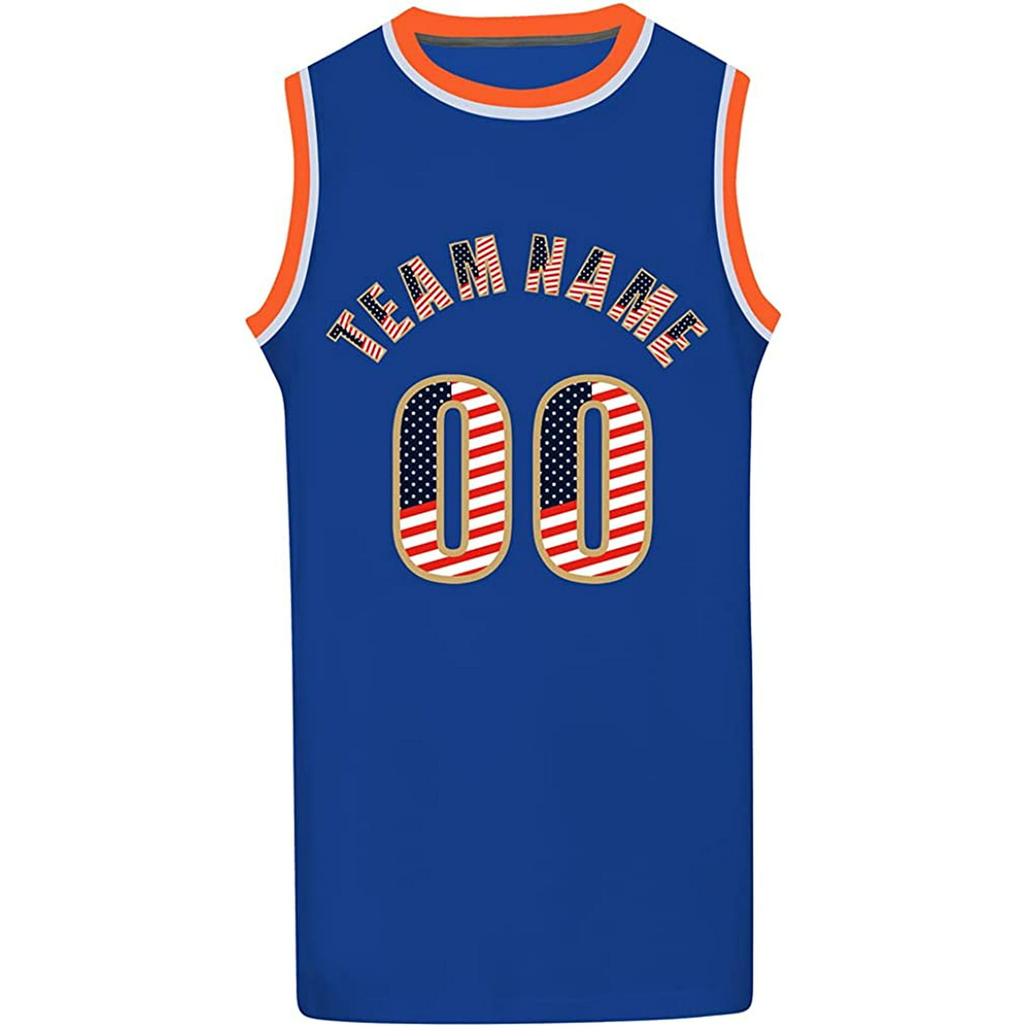 Custom Round Neck Basketball Jersey for Men/Women/Youth Make Your