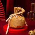 thumbnail image 3 of Laklulu Bolsas de terciopelo para joyería con cordones, bolsas de regalo para fiesta de boda, bolsa de dulces de boda, paquete de 10, 3 of 6