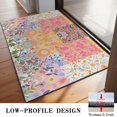thumbnail image 3 of Pioneer Flower Floral Print Pattern Door Rugs,Washable Non Slip Door Mats Indoor,Decorative Door Mats,Entry Mat Indoor for Entrance,Bedroom,Kitchen,Bathroom,20"x32", 3 of 6