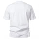 thumbnail image 4 of Playera Elvqul de Hombre Economicas Liso Blanco Cuello Redondo Manga Corta, 4 of 4