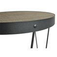 thumbnail image 2 of Pasadena Nesting Accent Tables Set Calico Brown wood top and Black metal 2-Pack, 2 of 2