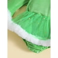 thumbnail image 4 of Vestido De Mono De Ropa NavideñA Para NiñAs, Mono En Forma De CorazóN + Correa De Lazo, 4 of 4