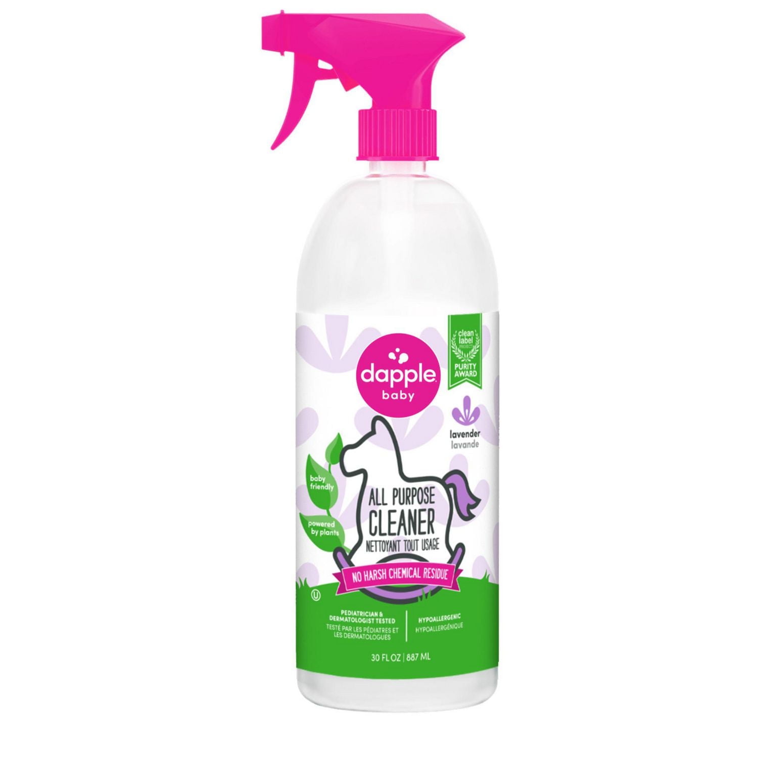 Spray nettoyant tout usage Dapple®, lavande, 887ml Nettoie toutes les surfaces !