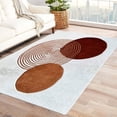 thumbnail image 7 of Teppich Homes Geometric Luxury Under Your feet Contemporary Tufted White Geometric Area Rug, 8 x 10, Quick Dry, 1 Count, 7 of 7