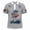 Memorial T-shirt Gray B, variant on Men's Never Forget 911 Graphic Shirt, 9/11 25th Anniversary Polo Collar Short Sleeve T-Shirt, Salute to Firefighters American Patriotic 25th Memorial Tee, A, White XXL